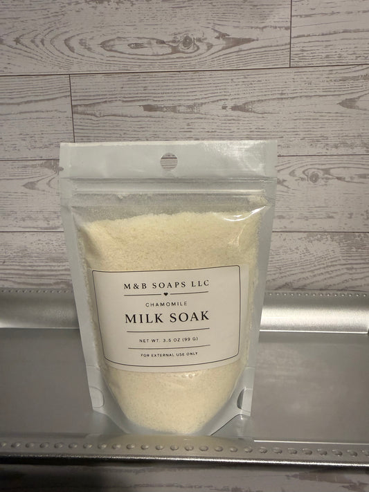 Chamomile Milk Soak
