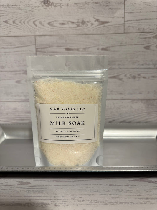 Fragrance Free Milk Soak