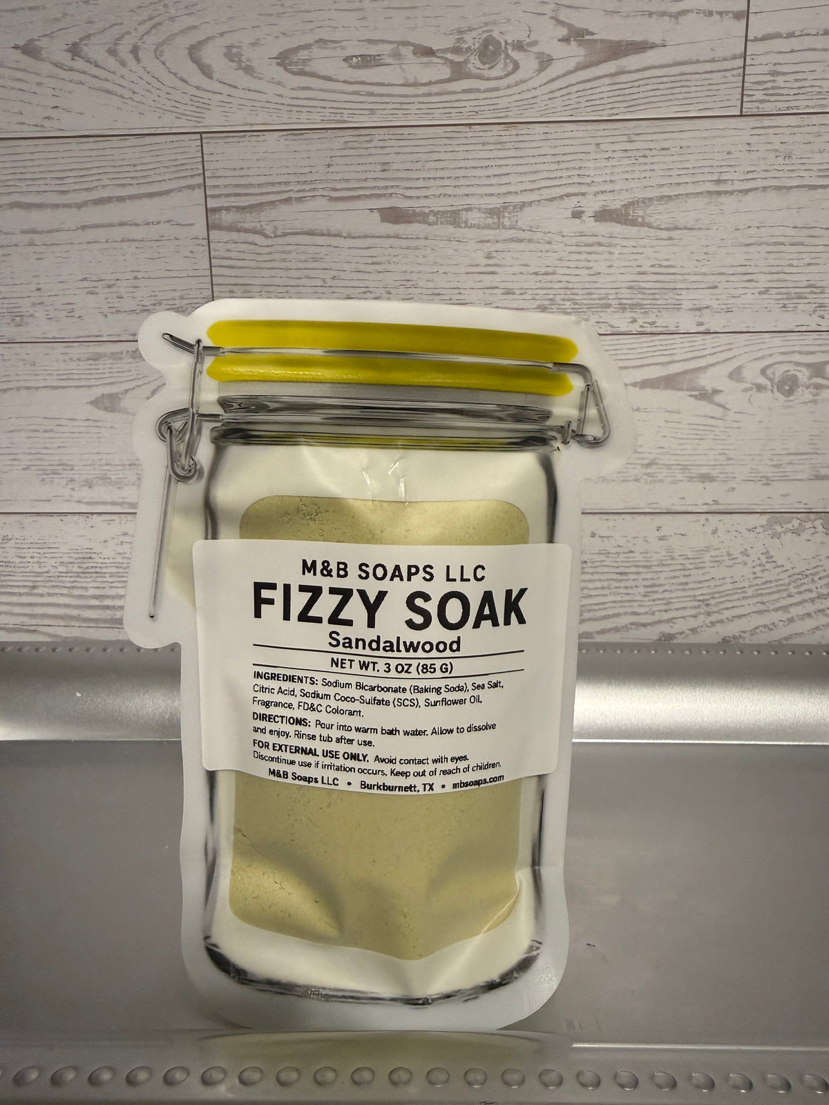 Sandalwood  Fizzy Soak